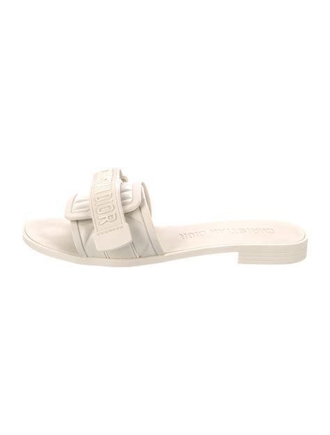 christian dior rubber slides|Christian Dior slides price.